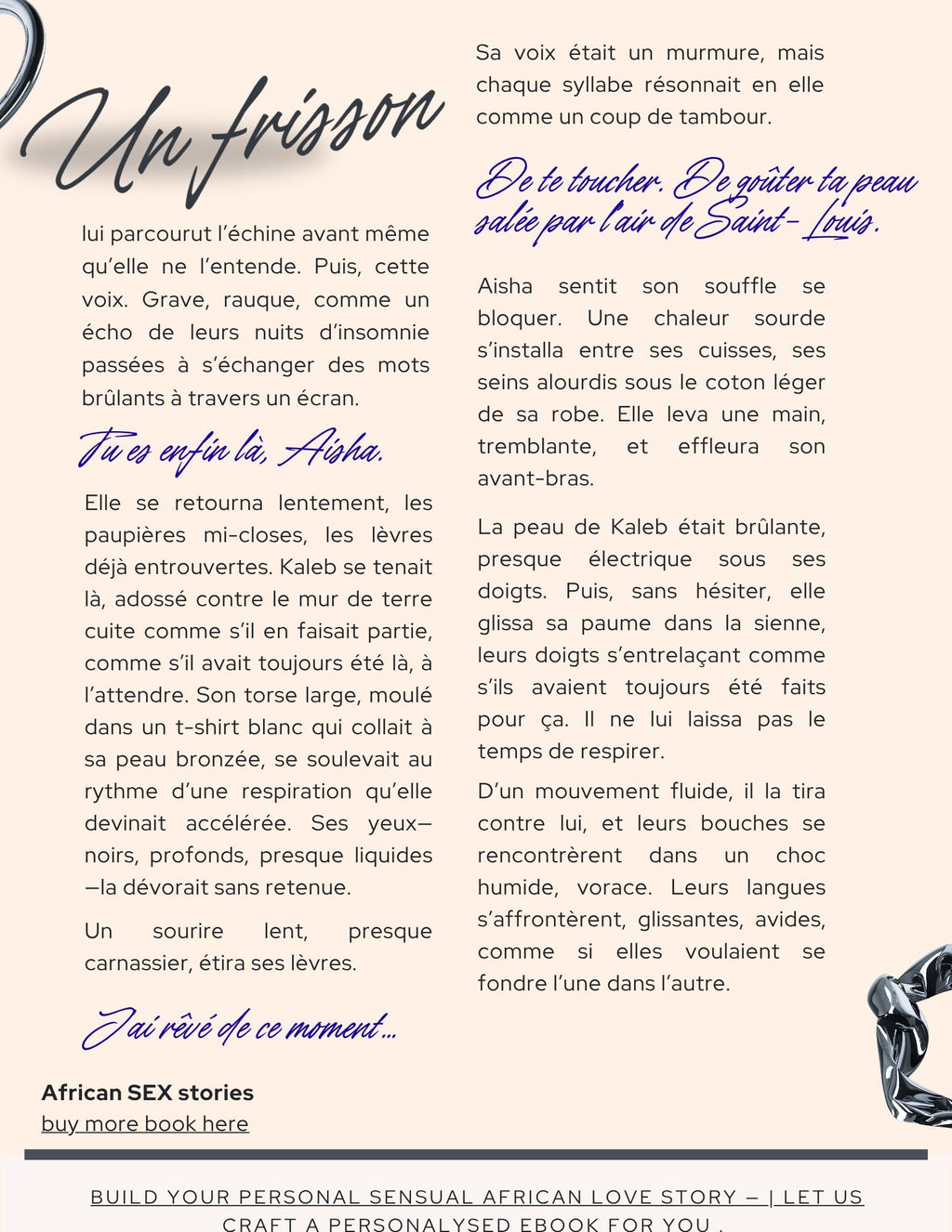 Captivite des desires Book 1